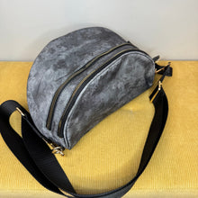 Load image into Gallery viewer, The Roni Nylon Crossbody - Medium Grey Acid Wash
