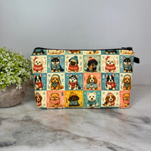 Load image into Gallery viewer, Pouch - Christmas Winter - Dog Squares
