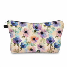 Load image into Gallery viewer, Pouch - Floral Watercolor Poppy
