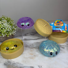 Load image into Gallery viewer, Squishy Toy - Viral Dumpling, Glitter Mix - PREORDER
