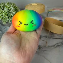 Load image into Gallery viewer, Squishy Toy - Viral Dumpling, Rainbow
