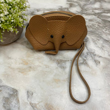Load image into Gallery viewer, Wristlet Coin Pouch Wallet - Elephant
