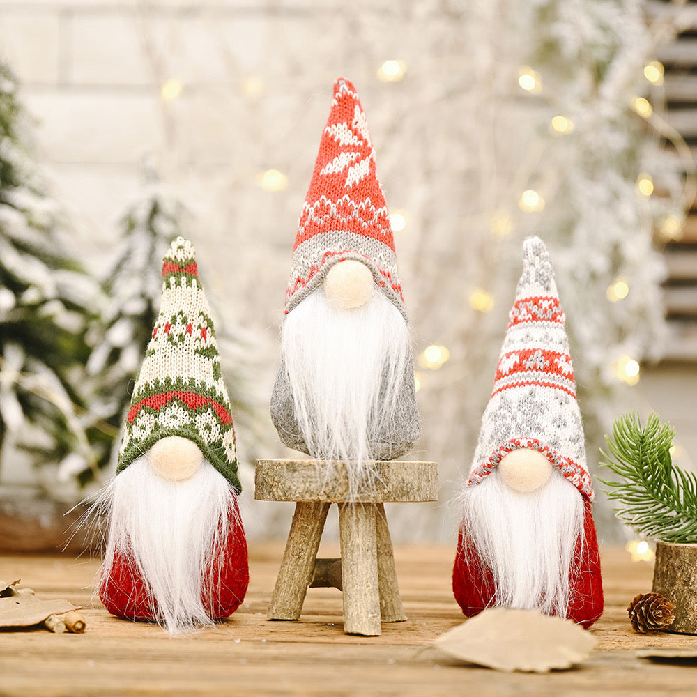 Gnome - Holiday Christmas - Style D - PREORDER