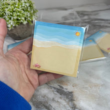 Load image into Gallery viewer, The Sticky Note Collection - Beach Sand Summer Seashell Sun
