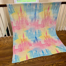 Load image into Gallery viewer, Blanket - Pastel Castle
