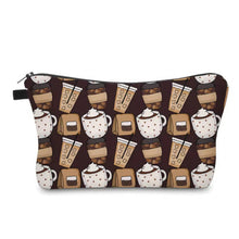 Load image into Gallery viewer, Pouch - Coffee Cups &amp; Beans
