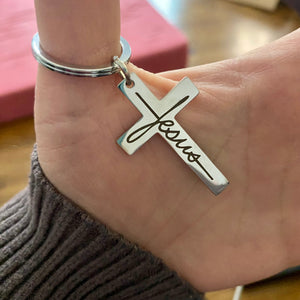 Keychain - Religious - Jesus Cross