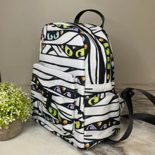 Load image into Gallery viewer, Mini Backpack - Halloween - Mummies
