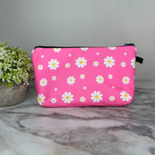 Load image into Gallery viewer, Pouch - Floral Pink Daisy
