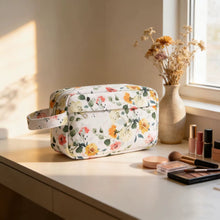Load image into Gallery viewer, Rectangle Zip Pouch - Floral - PREORDER
