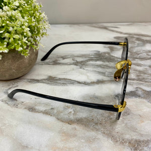 Sunglasses - Style I - Purple Clear