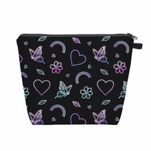 Load image into Gallery viewer, Pouch XL - Butterfly Rainbow Heart
