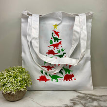 Load image into Gallery viewer, Tote Bag - Christmas - #2 - Tree Rex
