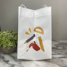 Load image into Gallery viewer, Reusable Tote Bag - Teacher - Best Teacher Ever on White

