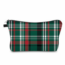 Load image into Gallery viewer, Pouch - Christmas Winter - Green Plaid
