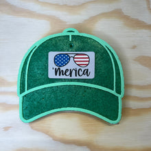 Load image into Gallery viewer, ‘Merica Sunglasses Truck Patch Freshie
