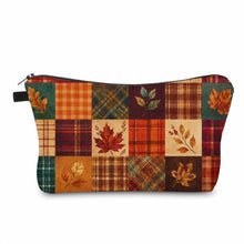 Load image into Gallery viewer, Pouch - Fall - Quilted Leaves
