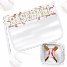 Load image into Gallery viewer, Sports Clear Zip Pouch 2 Pack - PREORDER
