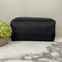 Load image into Gallery viewer, Nylon Varsity Pouch - Black Rectangle
