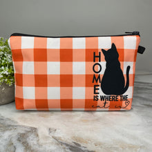 Load image into Gallery viewer, Pouch - Cat, Home Is
