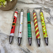 Load image into Gallery viewer, Pen - Clear Christmas Design Full Set #3
