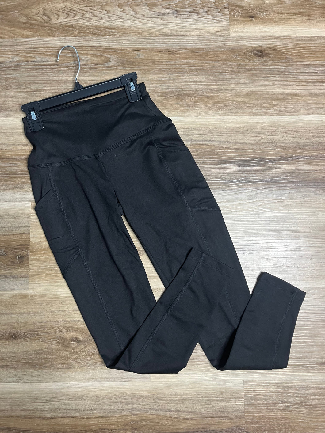 Black Pocket Leggings