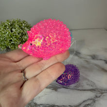 Load image into Gallery viewer, Squishy Toy - Glitter Hedgehog
