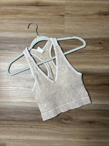 Padded Ribbed Camis