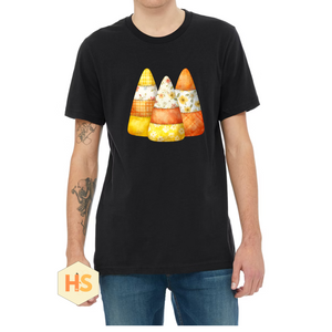 T-Shirt - Quilted Candy Corn - PREORDER 8/10-8/13