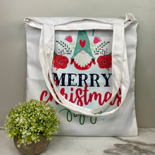 Load image into Gallery viewer, Tote Bag - Christmas - #23 - Merry Christmas Gnome
