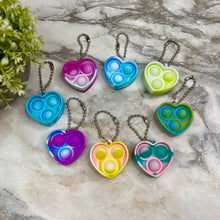 Load image into Gallery viewer, Bubble Pop Keychain - Shapes
