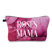 Load image into Gallery viewer, Pouch - Roses Are Fine Mama Needs Wine
