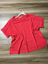 Load image into Gallery viewer, Ribbed Oversize Tee
