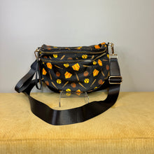 Load image into Gallery viewer, The Roni Nylon Crossbody - Softball on Black
