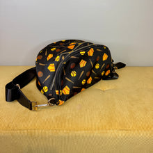 Load image into Gallery viewer, The Roni Nylon Crossbody - Softball on Black
