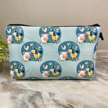 Load image into Gallery viewer, Pouch - Farm Animals Circle

