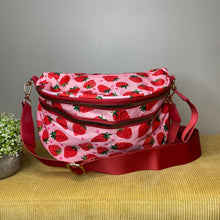 Load image into Gallery viewer, Roni - Nylon Crossbody - Strawberry

