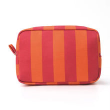 Load image into Gallery viewer, Canvas Stripe Travel Pouch
