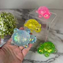 Load image into Gallery viewer, Squishy Toy - Glitter Turtle
