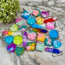 Load image into Gallery viewer, Bubble Pop Keychain - Shapes
