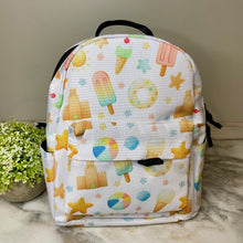 Load image into Gallery viewer, Mini Backpack - Sand Castle
