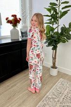 Load image into Gallery viewer, Preorder:Matching Short Sleeve Jogger PJ Set -#1-Cow Flora (Close2.25.2024)
