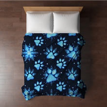 Load image into Gallery viewer, Blanket Christmas #32 - Paw Snowflake - PREORDER

