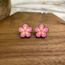 Load image into Gallery viewer, Wooden Stud Earrings - Easter - #2
