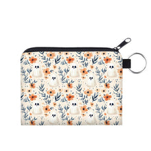 Load image into Gallery viewer, Mini Pouch - Halloween Floral Ghost
