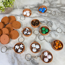 Load image into Gallery viewer, Keychain Figurine - Animal Dumpling Trio
