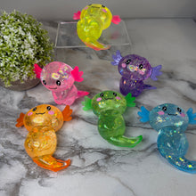 Load image into Gallery viewer, Squishy Toy - Axolotl Glitter
