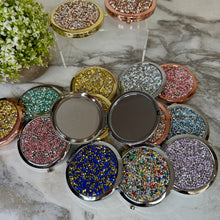 Load image into Gallery viewer, Compact Mirror - Metal Gems

