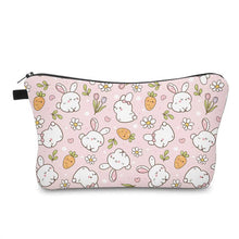 Load image into Gallery viewer, Pouch - Easter - Bunny Carrot on Pink
