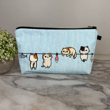 Load image into Gallery viewer, Pouch - Cats on a Wire
